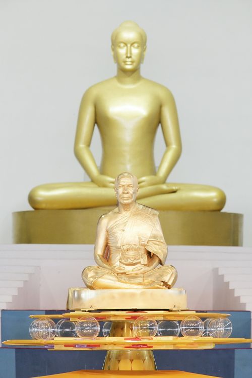 Buda, Budistams, Medituoti, Wat, Phra Dhammakaya, Tailandas, Auksas