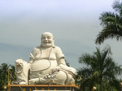 Buda, Vietnamas, Šventykla, Statula, Asija