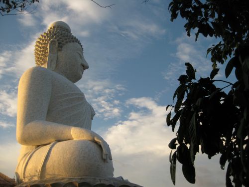 Buda, Statula, Budizmas, Tailandas, Budistinis, Phuket, Religija, Asija, Tajų