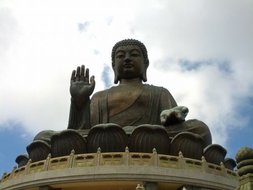 Buda, Statula, Lotosas