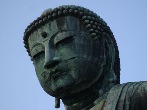 Buda, Kamakura, Japonija, Statula