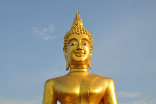 Buda, Tailandas, Dangus, Šventykla, Tajų, Budizmas, Religija, Asija, Auksas, Statula, Wat, Kelionė, Kultūra, Religinis, Architektūra, Budistinis, Bangkokas