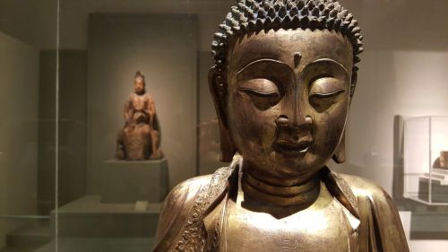 Budos Galva, Meditacija, Kinų Muziejus