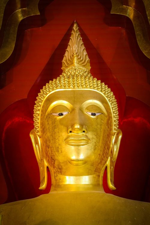 Budos Statula, Budizmas, Wat, Auksinis, Tajų