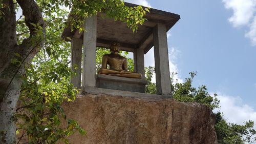 Budos Statula, Dutugemunu Miško Vienuolynas, Vijithapura, Kalaweva, Šri Lanka
