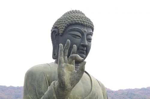 Budos Statula, Korėja, Meditacija, Religija, Dvasinis, Budizmas, Melstis, Malda, Statula, Dievybė, Tikėjimas, Tikėjimas