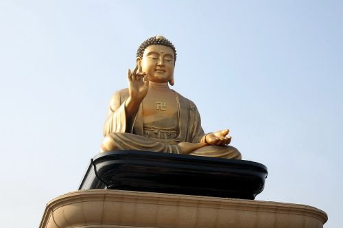 Budizmas, Buda, Siela, Budos Statulos, Statula, Auksinis, Lotoso Laikysena, Meditacija