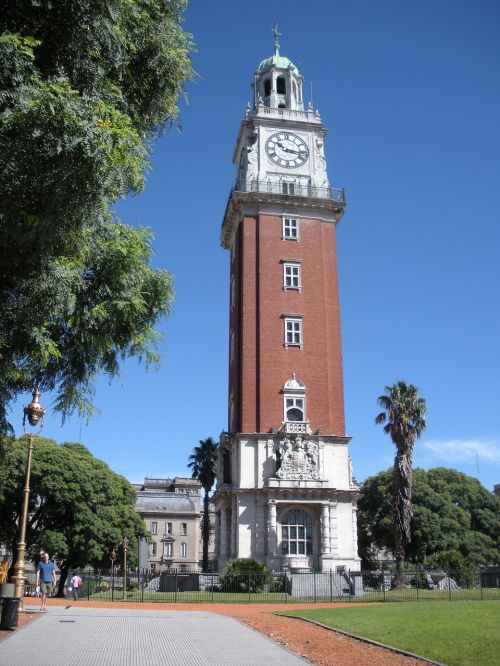 Buenos Airės, Atvykimo Kaimynystė, Torė Monumentali, Torre De Los Ingleses, Paminklas, Laikrodis, Laikrodžio Bokštas