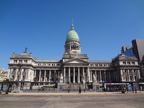 Buenos Airės, Argentinos Nacionalinis Kongresas, Fasadas, Architektūra