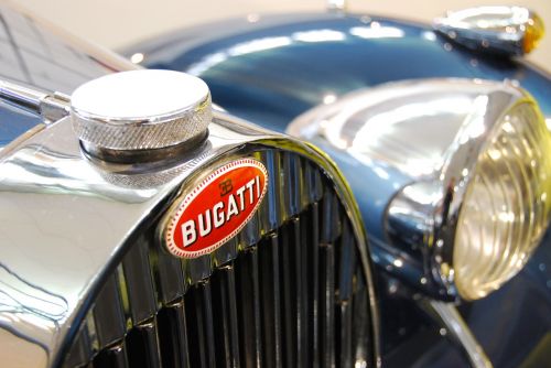 Bugatti, Oldtimer, Klasikinis, Transporto Priemonė, Senas, Nebe Krusty, Muziejus, Automobilio Amžius, Prožektorius