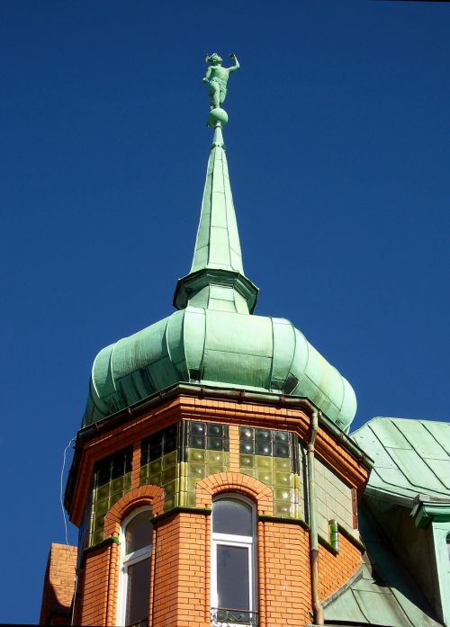 Pastatas, Bokštas, Architektūra, Statyba, Vaizdas Iš Apačios, Świnoujście, Lenkija