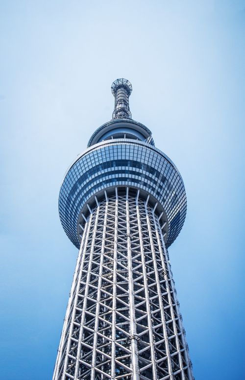 Pastatas, Struktūra, Architektūra, Bokštas, Skytree, Tokyo, Japonija
