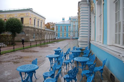 Pastatai, Sankt Peterburgas, Kelionė, Mėlynos Kėdės, Katalikų Rūmai, Rusija