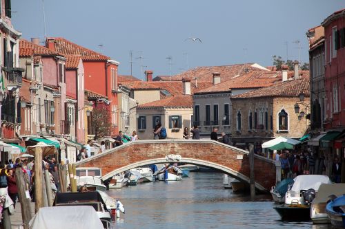 Venecija, Kanalas, Italy, Pastatai