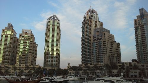 Pastatai, Architektūra, Marina, Dubai