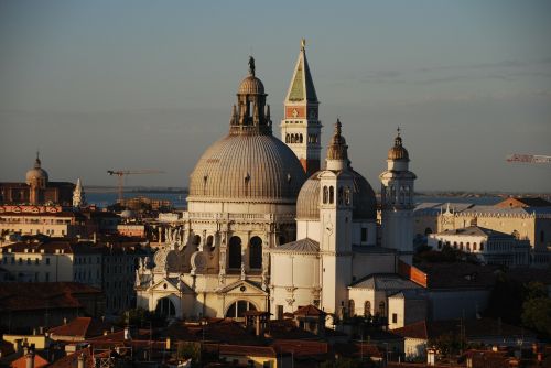 Pastatai, Miestas, Italy, Saulėlydis, Venecija, Kelionė