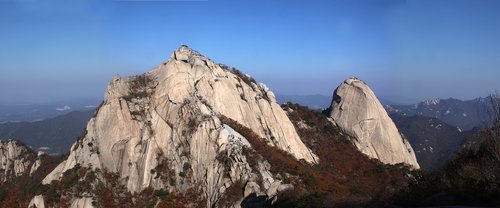 Bukhansan Kalnų,  Balta Nauja,  Įsigijimo Atlyginimas,  Kalnų,  Tor,  Top,  Seulas