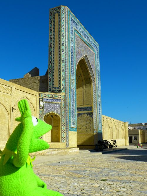 Bukhara, Medrese, Miri Arab, Islamas, Pastatas, Architektūra, Mokykla, Mozaika, Uzbekistanas