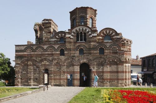 Bulgarija, Nesebaras, Kristaus Pantokrato Bažnyčia, Shenswürdigkeit, Bažnyčia