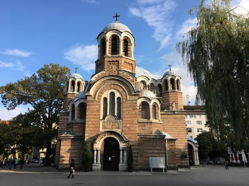 Bulgarija, Sofia, Bažnyčia, Šventas Sedmochislenici, Krikščionybė, Religija, Miesto Aplinka, Architektūra