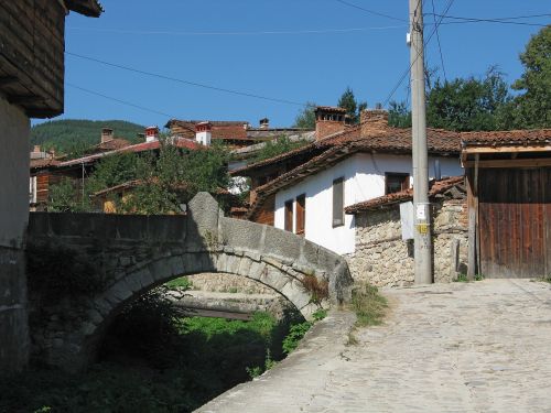 Bulgarija, Kaimas, Koprivshtitsa, Kalnų Kaimas, Kaimas, Architektūra