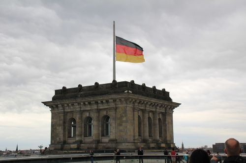 Bundestag, Reichstagas, Vėliava