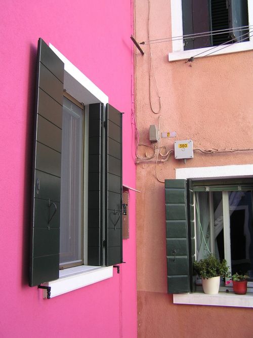 Burano, Fasadas, Architektūra, Folkloras, Italy