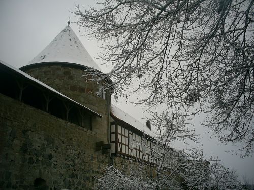 Burg Erzberg, Žiema, Sniegas, Žiemos Magija