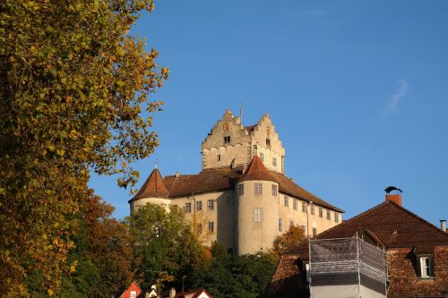 Burg Meersburg, Meersburgas, Senoji Pilis, Vyresnysis, Pilis, Kalvos Pilis, Pastatas, Architektūra
