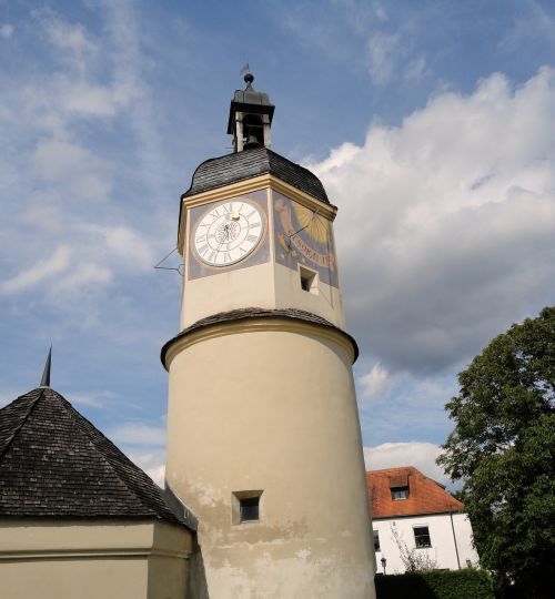 Burghauzenas, Pilis, Ilgiausia Europietiška Pilis, Saulės Laikrodis, Laikrodzio Bokstas, Bavarija, Viršutinė Bavarija