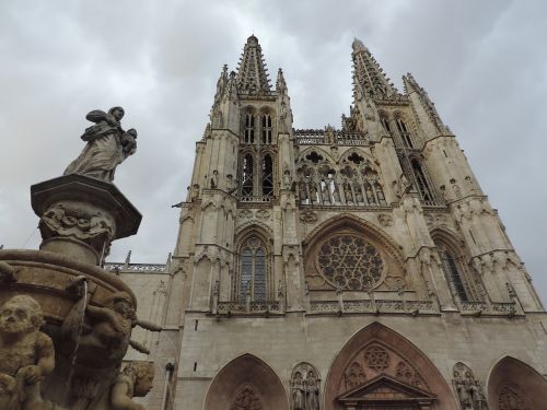 Burgos,  Katedra,  Gotikos Menas,  Istorija,  Viduramžiai,  Architektūra,  Ispanija,  Paminklai,  Pastatai