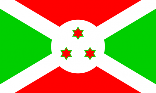 Burundis, Vėliava, Nacionalinis, Simbolis, Balta, Saltire, Raudona, Žalias, Žvaigždės, Simbolika, Viltis, Taika, Nepriklausomumas, Kova, Etninis, Nemokama Vektorinė Grafika
