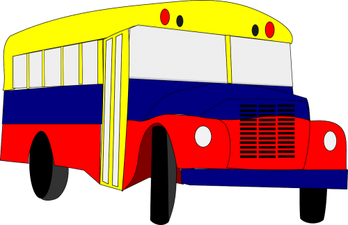 Autobusas, Mokyklinis Autobusas, Gabenimas, Transporto Priemonė, Nemokama Vektorinė Grafika