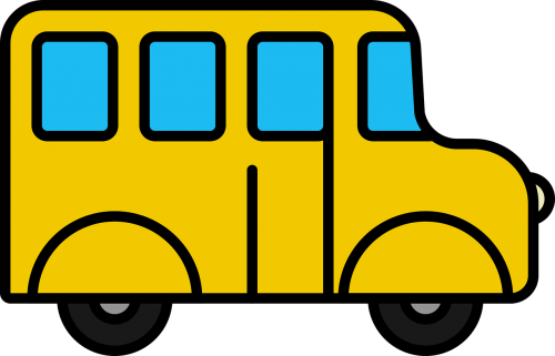 Piktograma, Autobusas, Mokyklinis Autobusas, Mokyklos Van, Nemokama Vektorinė Grafika