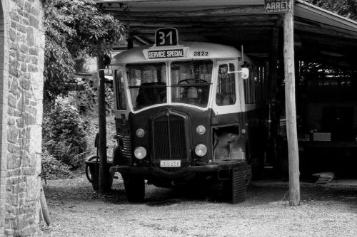 Autobusas, Senas, Oldtimer, Mokyklinis Autobusas, Retro, Vintage