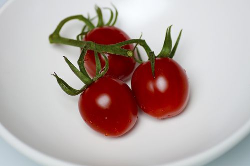 Krūmų Pomidorai, Į Sveikatą, Viduržemio Jūros, Uždaryti, Raudona, Ispanų