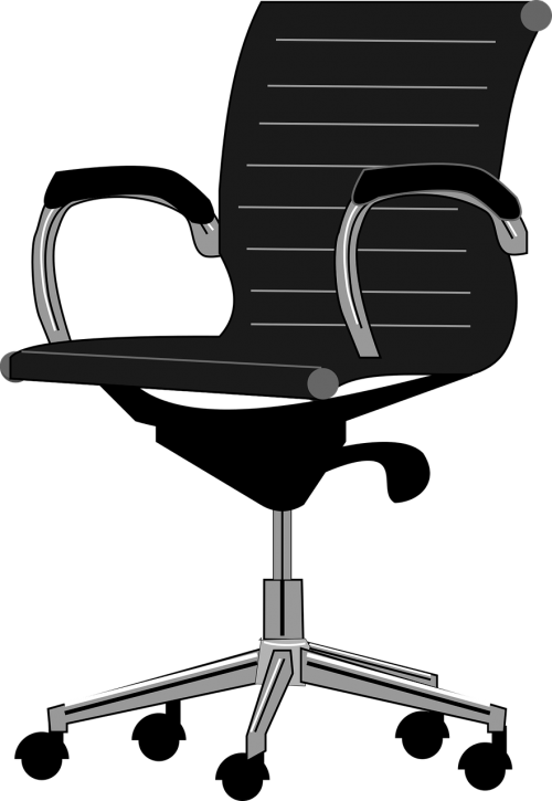 Verslas, Kėdė, Komfortas, Biuras, Sėdėti, Nemokama Vektorinė Grafika