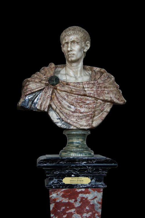 Biustas, Imperatorius, Imperatorius, Roma, Romėnų, Aurelio Diocletianus V, Statula