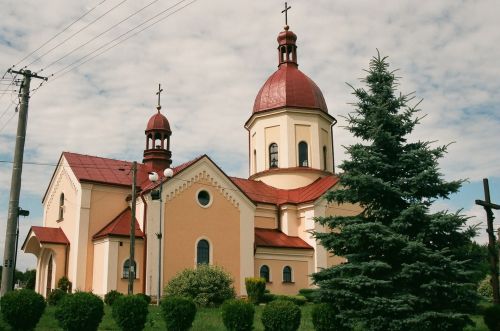 Bažnyčia,  Plytų,  Buszkowice,  Podkarpackie,  Lenkija,  Buszkowice