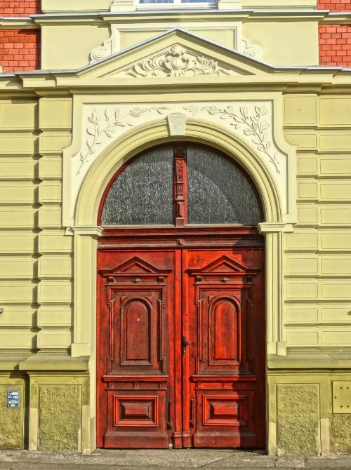 Bydgoszcz, Portalas, Durys, Įėjimas, Istorinis, Pastatas, Architektūra