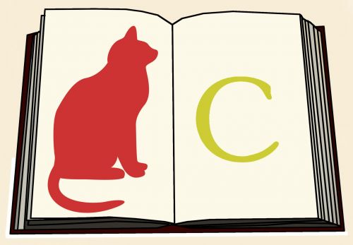 C,  Laiškas,  Katė,  Kačių,  Iliustracija,  Klipas,  Menas,  Animacinis Filmas,  Knyga,  Vaikai,  C Yra Katės Knygos