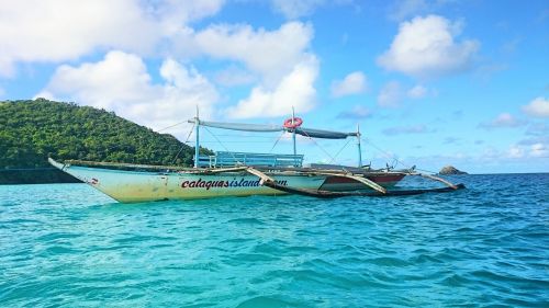 Calaguas Sala, Filipinai, Turizmas, Sala, Atostogų Iliustracijos, Papludimys