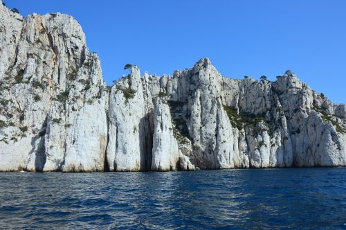 Cassis Kalančai, Uolos, Pietų France, Viduržemio Jūros, Provence