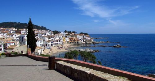 Calella, Jūra, Katalonija, Costa Brava, Gamta, Viduržemio Jūros, Kraštovaizdis, Papludimys, Viduržemio Jūra, Costa, Grožis, Mėlynas, Taika, Bello, Calella De Palafrugell, Namai, Ispanija