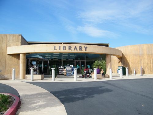 Biblioteka, San Diego, Kalifornija, Skaityti, Skaitymas, Raštingumas, Literatūra, Pastatas, Mokymasis, Encinitas
