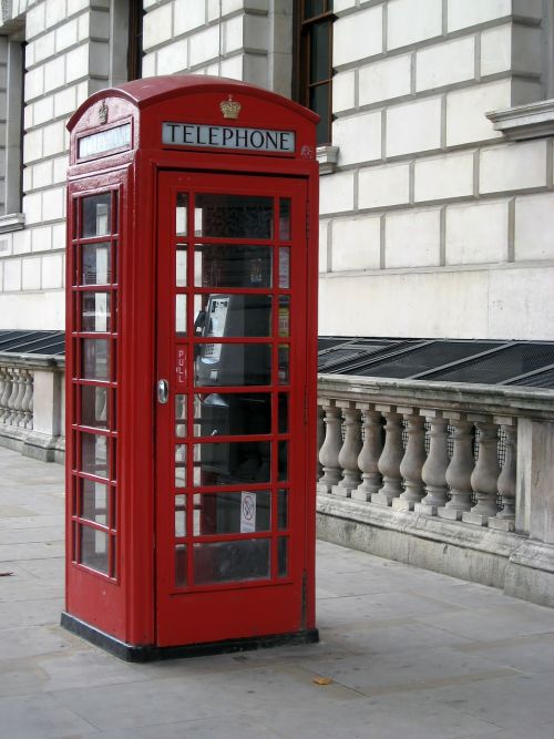 Skambučių Dėžė, Telefono Budele, Raudona, Londonas, Anglų