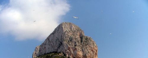 Kalpe Rock, Alicante, Kalnas, Ifach, Gamta, Papludimys, Ispanija