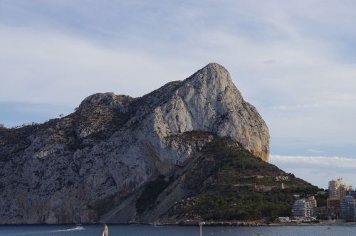 Kalpe Rock, Skalauti, Alicante, Papludimys, Gamta, Ispanija