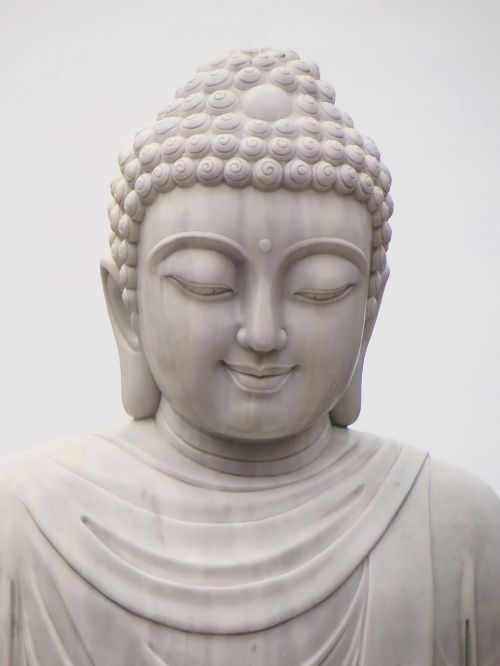 Kambodža, Religija, Buda, Ramybė, Šypsena, Statula, Galva