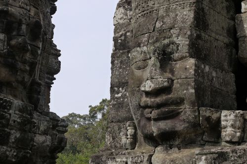 Kambodža, Siem Grižti, Angkor Wat, Bayon, Bajono Šventykla, Griuvėsiai, Turizmas